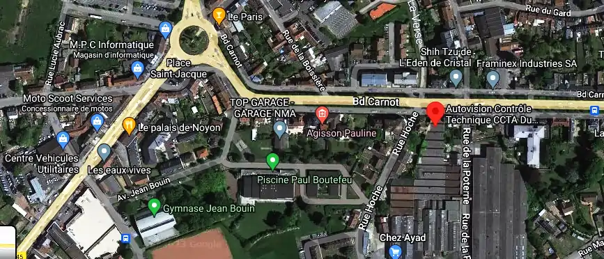 Prix contrôle technique à Noyon