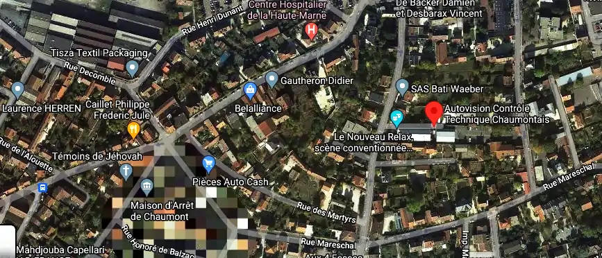 Prix contrôle technique à Chaumont