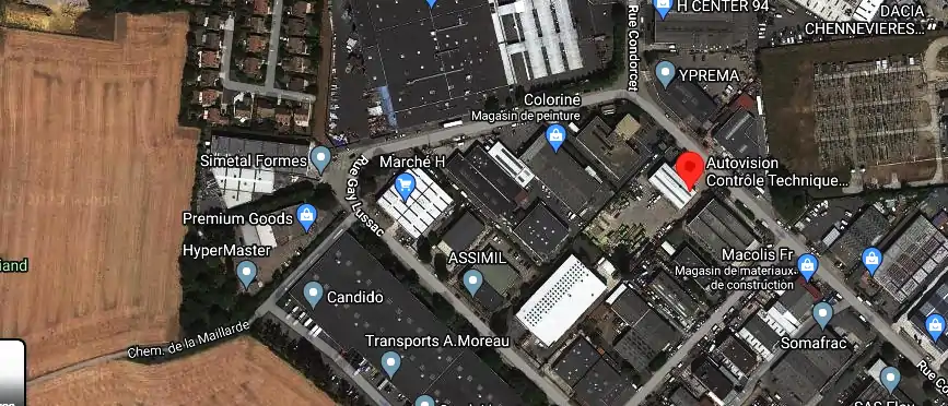 Prix contrôle technique à Chennevières-sur-Marne