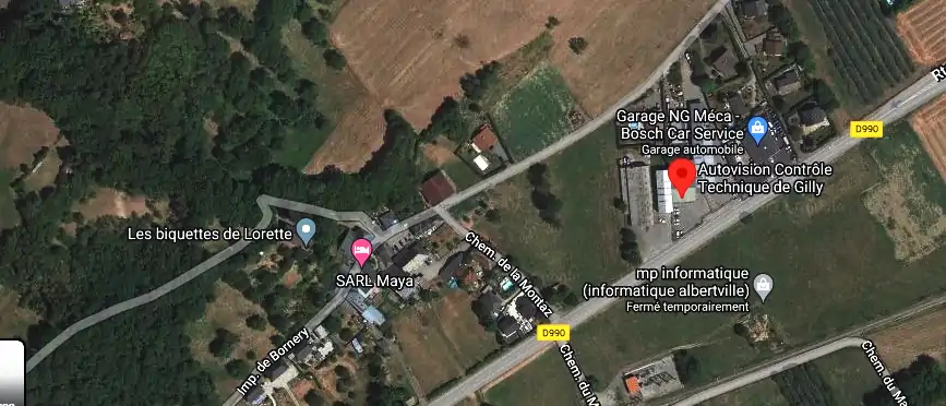 Prix contrôle technique à Gilly-sur-Isère