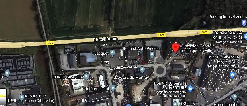 Prix contrôle technique à Giberville