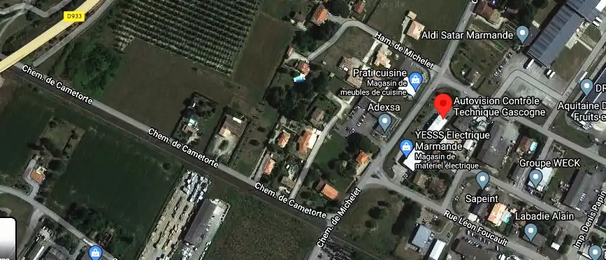 Prix contrôle technique à Marmande