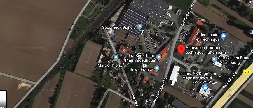 Prix contrôle technique à Huttenheim