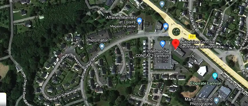 Prix contrôle technique à Lannion