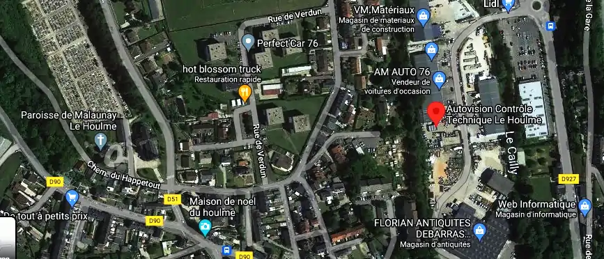 Prix contrôle technique à Le Houlme