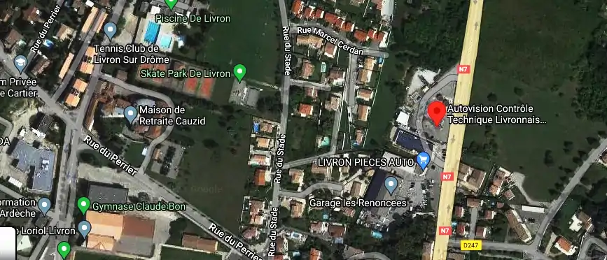 Prix contrôle technique à Livron-sur-Drôme