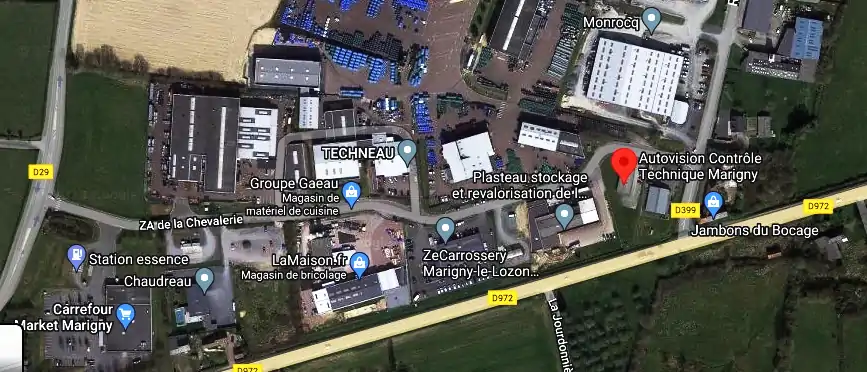 Prix contrôle technique à Marigny-le-Lozon