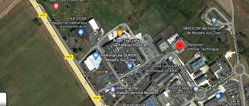 Prix contrôle technique à Noyers-sur-Cher
