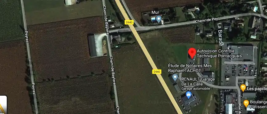Prix contrôle technique à Pontacq