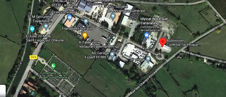 Prix contrôle technique à Saint-Léger-sur-Dheune