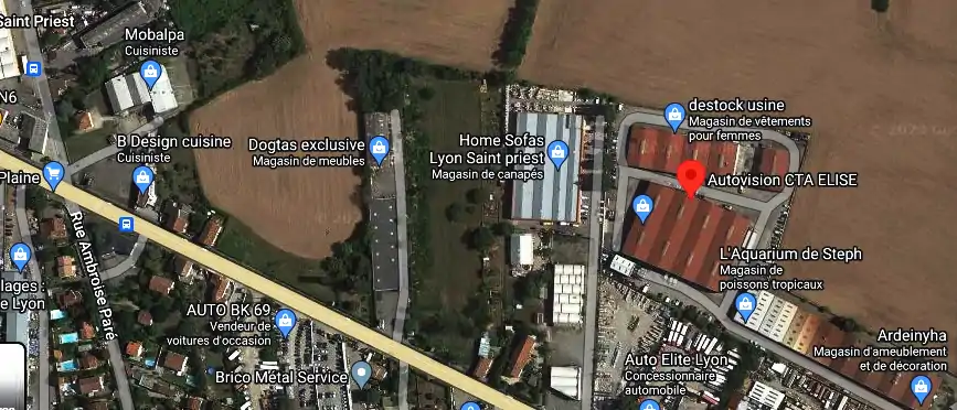 Autovision CTA ELISE à Saint-Priest