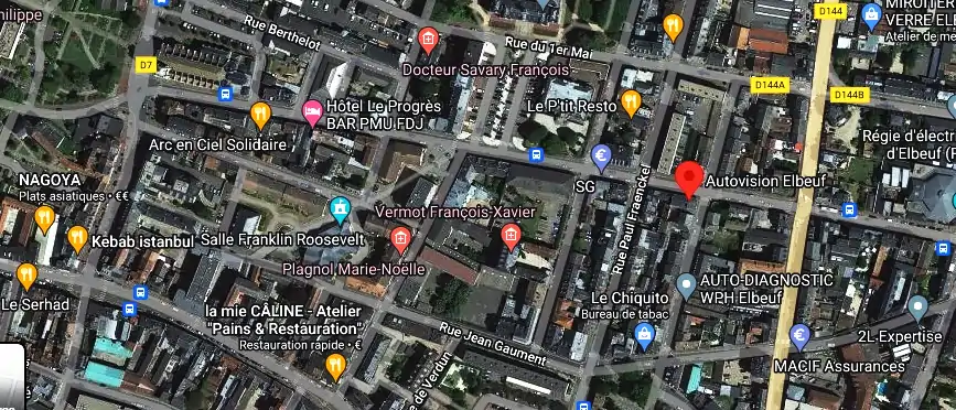 Prix contrôle technique à Elbeuf