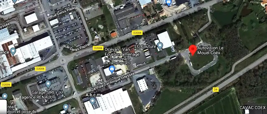 Autovision Le Mouël Coëx à Coëx
