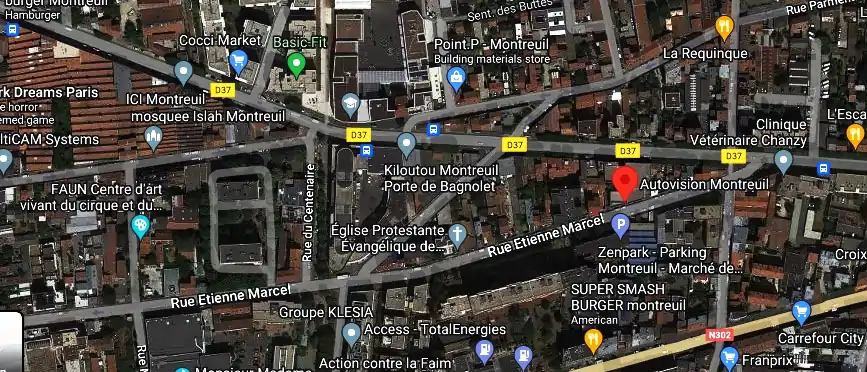 Prix contrôle technique à Montreuil