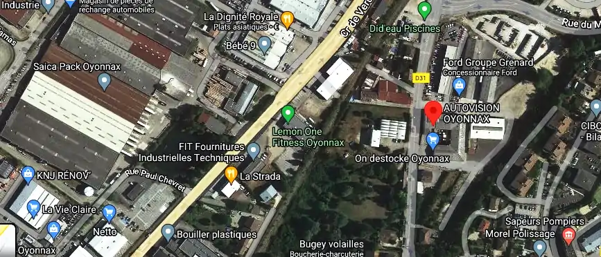 Prix contrôle technique à Oyonnax