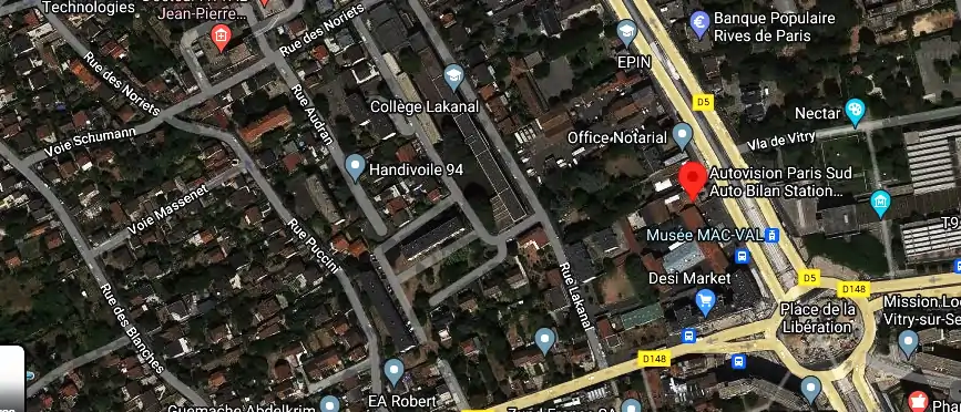 Prix contrôle technique à Vitry-sur-Seine