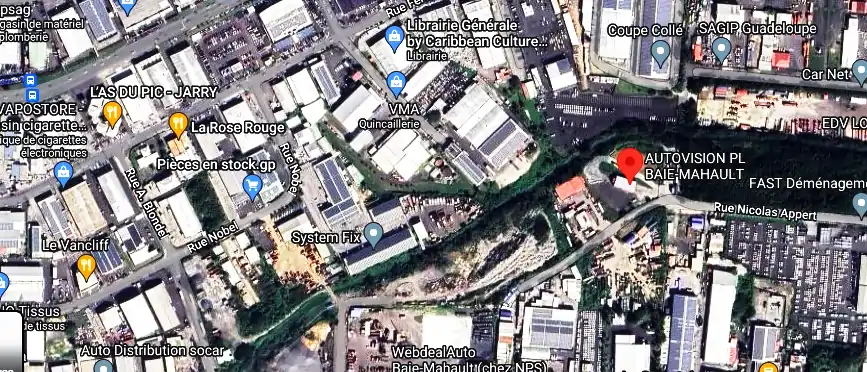 Prix contrôle technique à , Guadeloupe