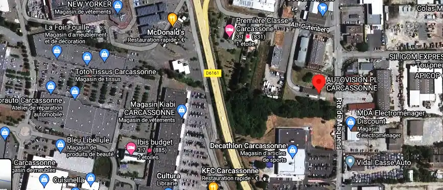 Prix contrôle technique à Carcassonne