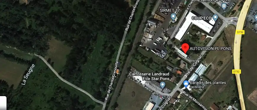 Prix contrôle technique à Pons