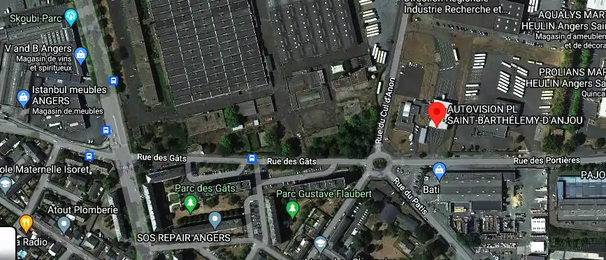 Prix contrôle technique à Saint-Barthélemy-d'Anjou