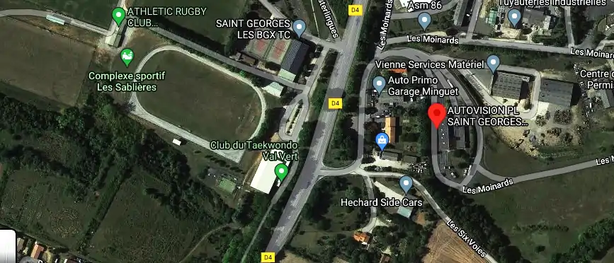 AUTOVISION PL SAINT GEORGES LES BAILLARGEAUX à Saint-Georges-lès-Baillargeaux