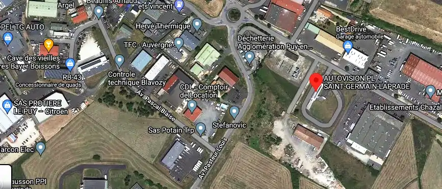 Prix contrôle technique à Saint-Germain-Laprade