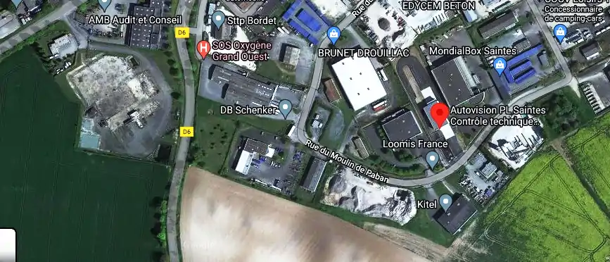 Prix contrôle technique à Saintes