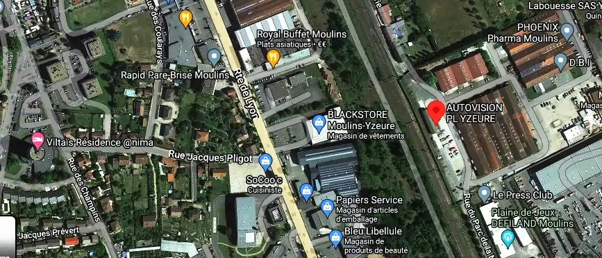 AUTOVISION PL YZEURE à Yzeure