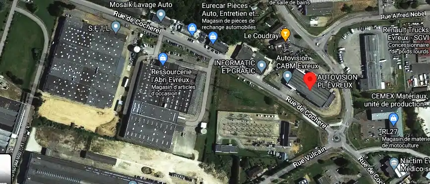 Prix contrôle technique à Évreux