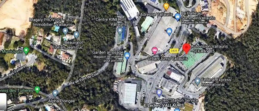 Prix contrôle technique à Vallauris