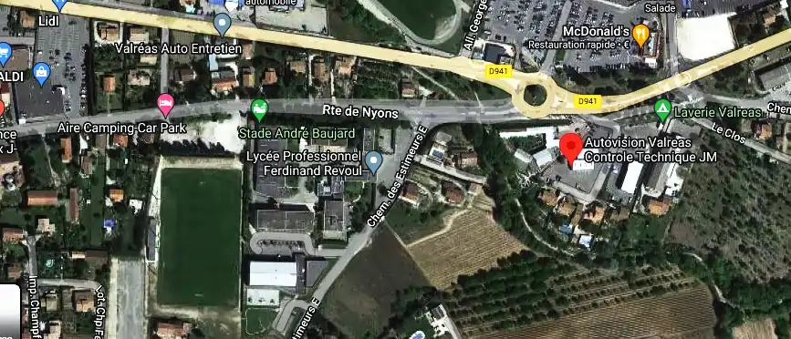 Autovision Valreas Controle Technique JM à Valréas