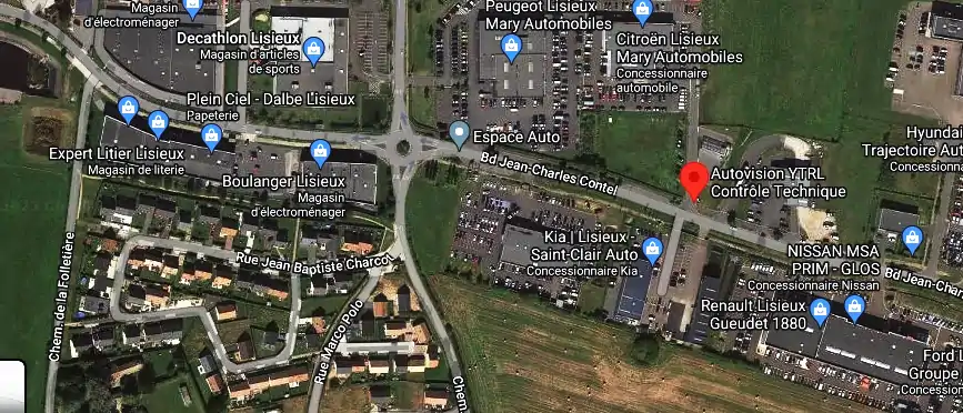 Prix contrôle technique à Glos