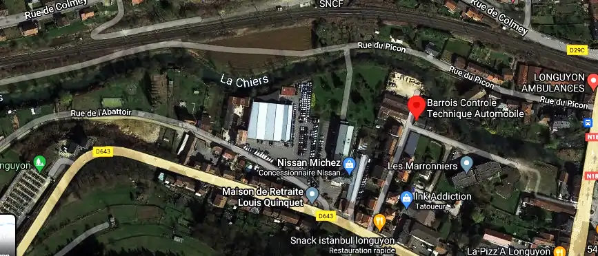 Prix contrôle technique à Longuyon