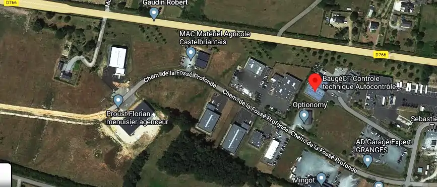 Prix contrôle technique à Baugé en Anjou