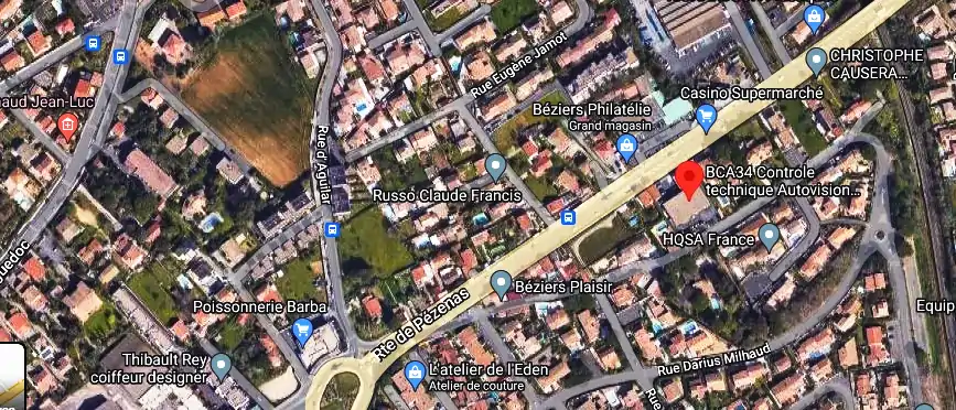 Prix contrôle technique à Béziers