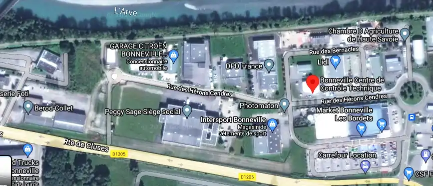 Prix contrôle technique à Bonneville