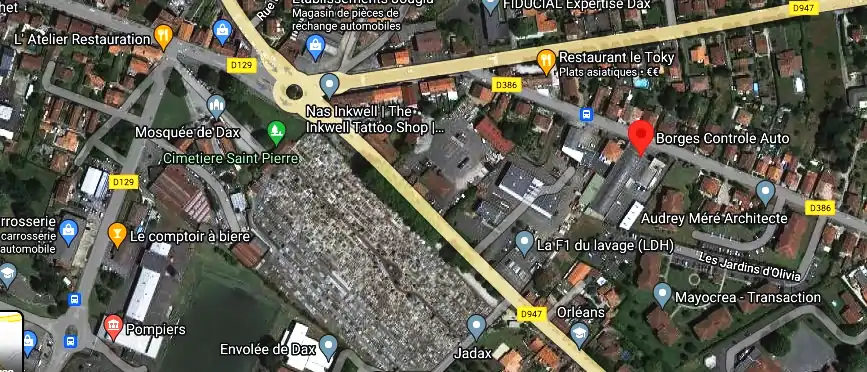 Prix contrôle technique à Dax