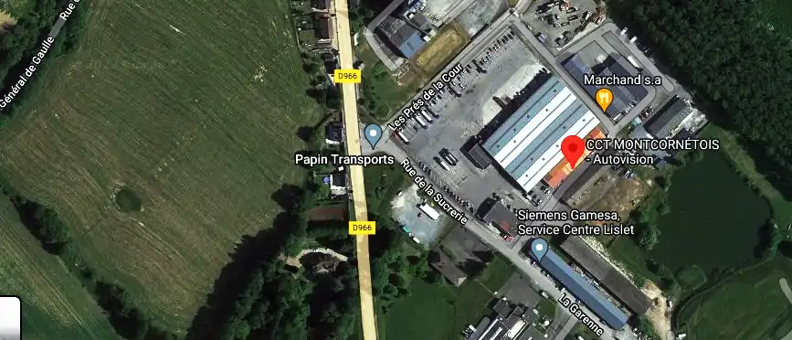 Prix contrôle technique à Montcornet