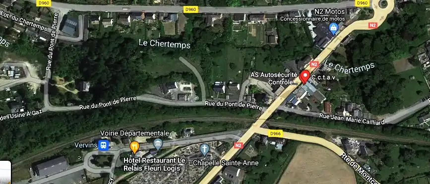 Prix contrôle technique à Vervins