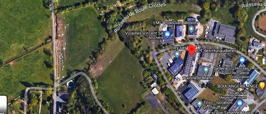 C.T des Hunaudiéres à Mulsanne