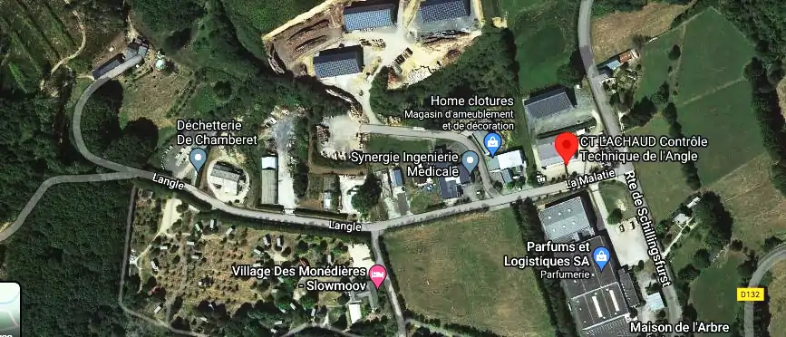 Prix contrôle technique à Chamberet