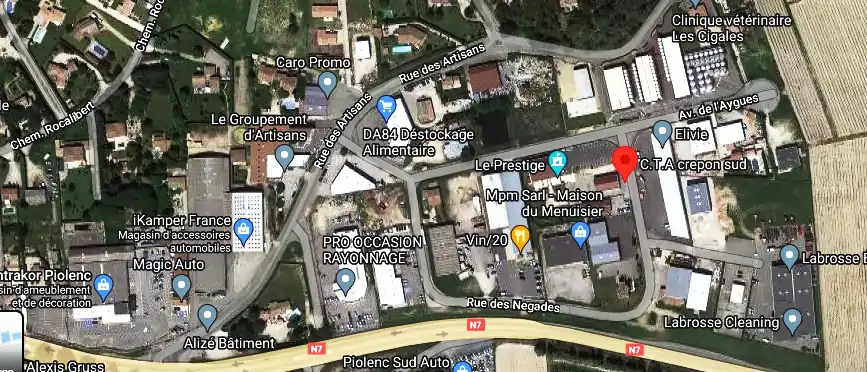 Prix contrôle technique à Piolenc