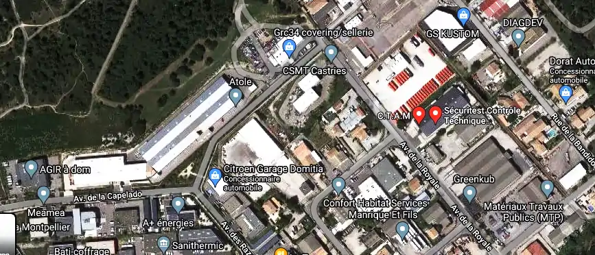 Prix contrôle technique à Castries