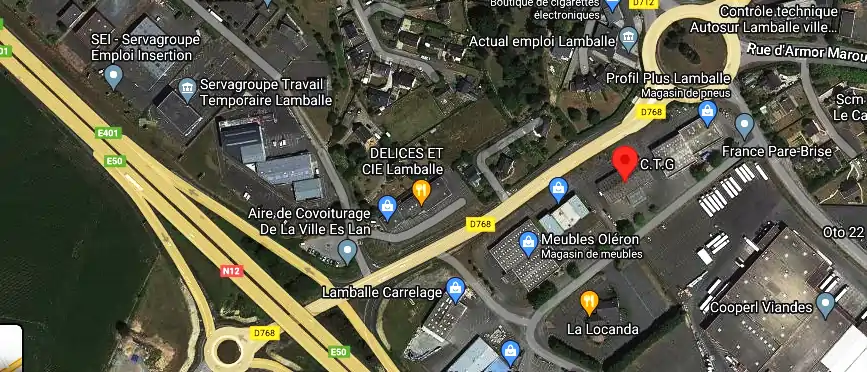 Prix contrôle technique à LAMBALLE