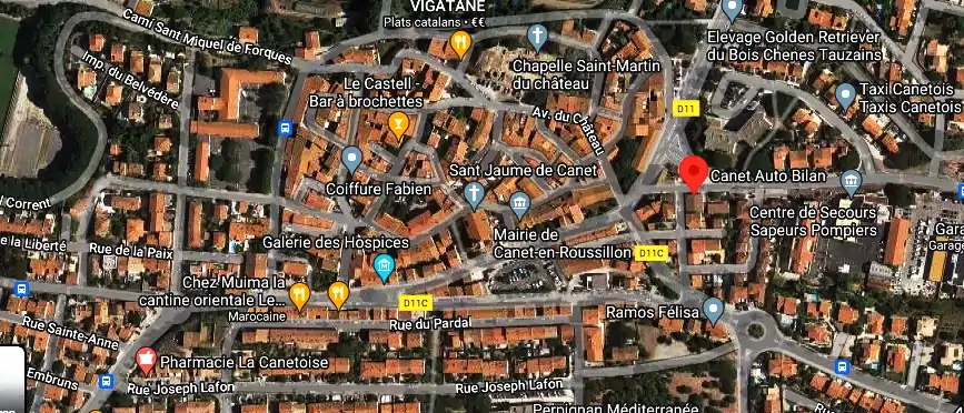 Prix contrôle technique à Canet-en-Roussillon