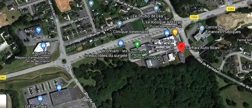 Prix contrôle technique à Carhaix-Plouguer