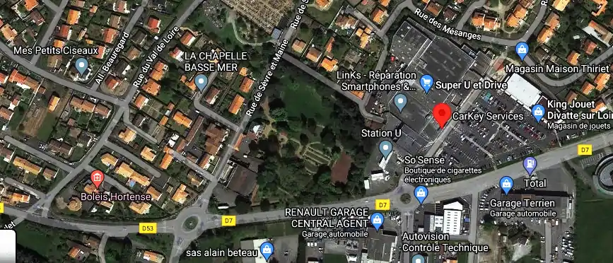 Prix contrôle technique à Divatte-sur-Loire