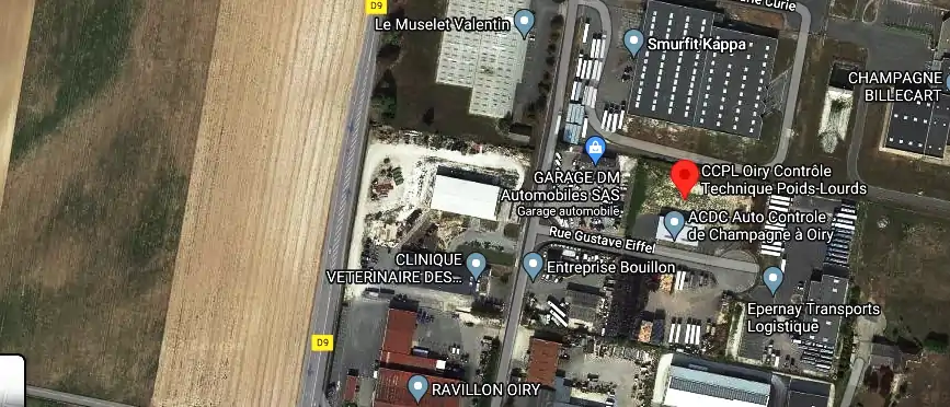 Prix contrôle technique à 51200 Épernay