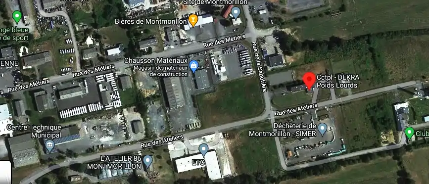 Prix contrôle technique à Montmorillon