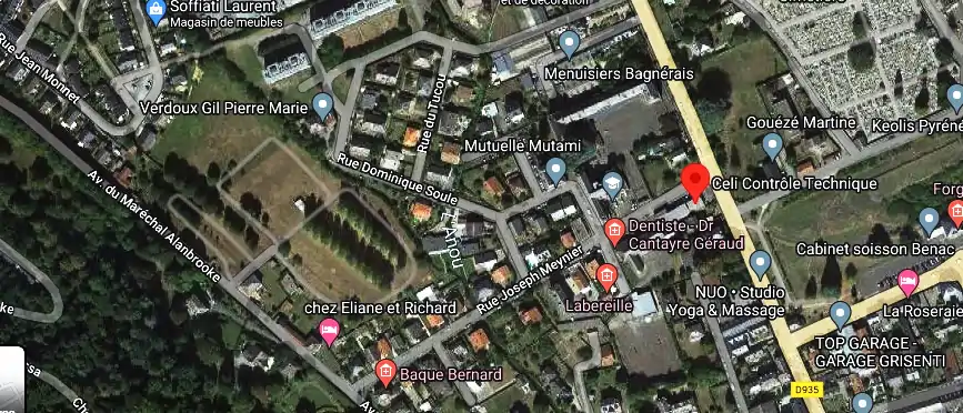 Prix contrôle technique à Bagnères-de-Bigorre